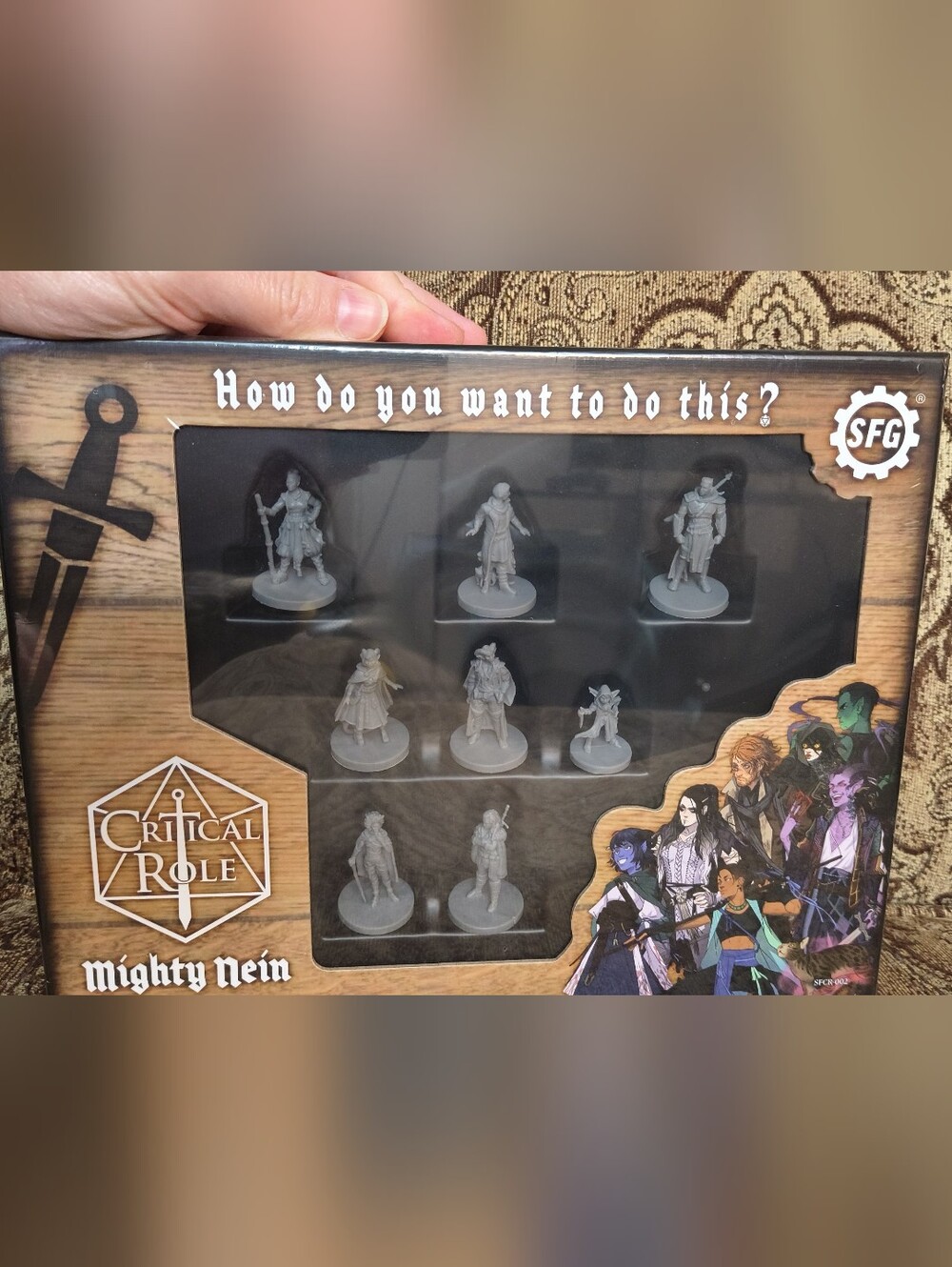 Mighty Nein Miniature Set - NIB